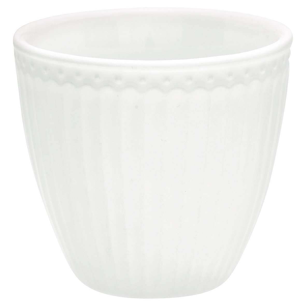 Latte Tasse Alice Everyday, white 