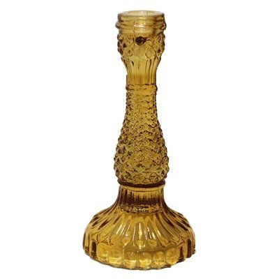 Kerzenhalter Yellow, gelb