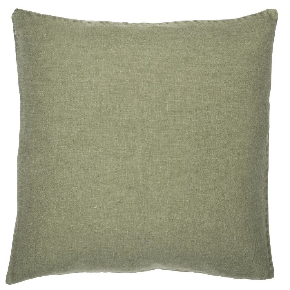 Kissenbezug einfarbig 50x50 cm, olive