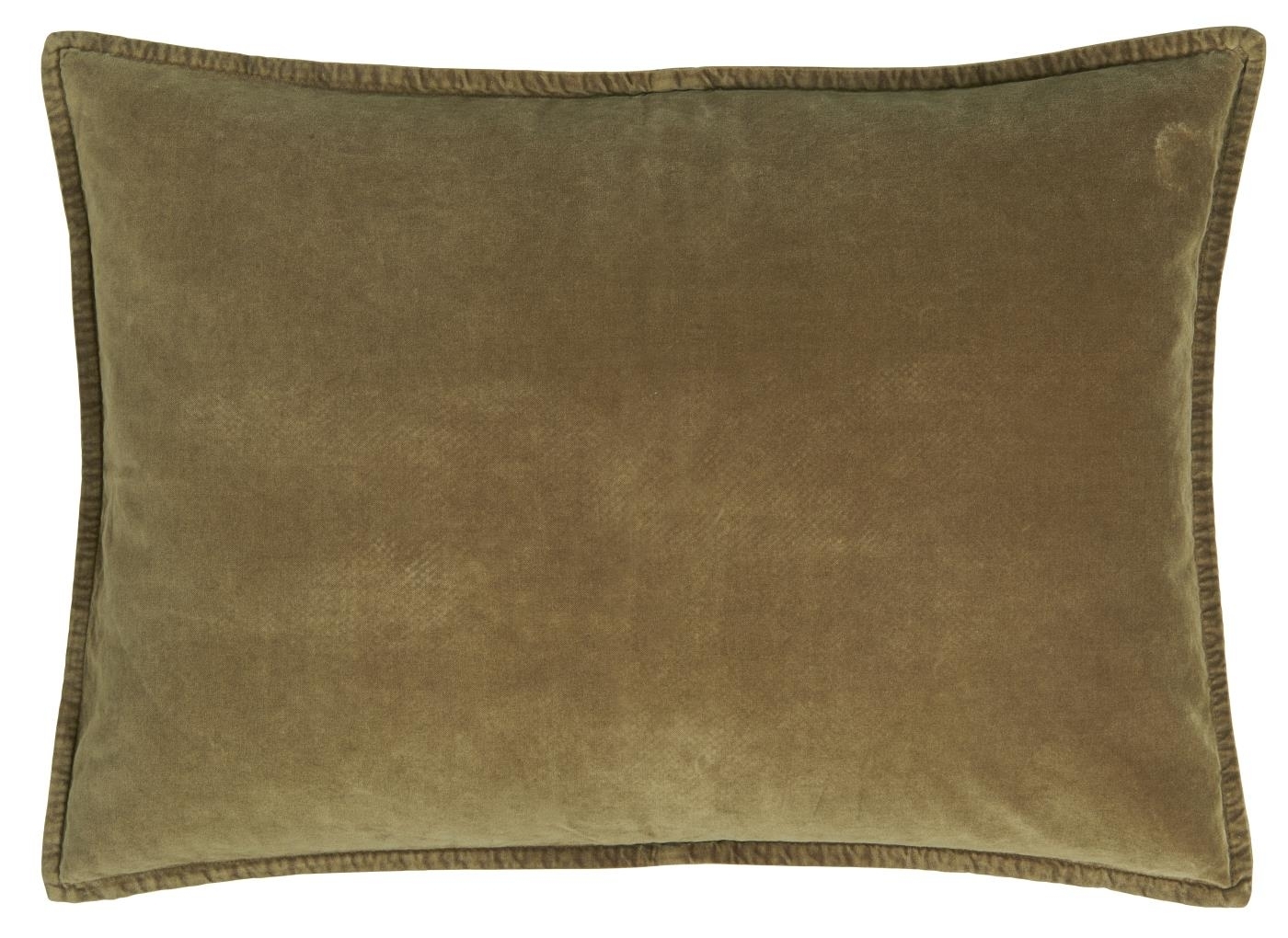 Kissenbezug Velour rechteckig, grün 