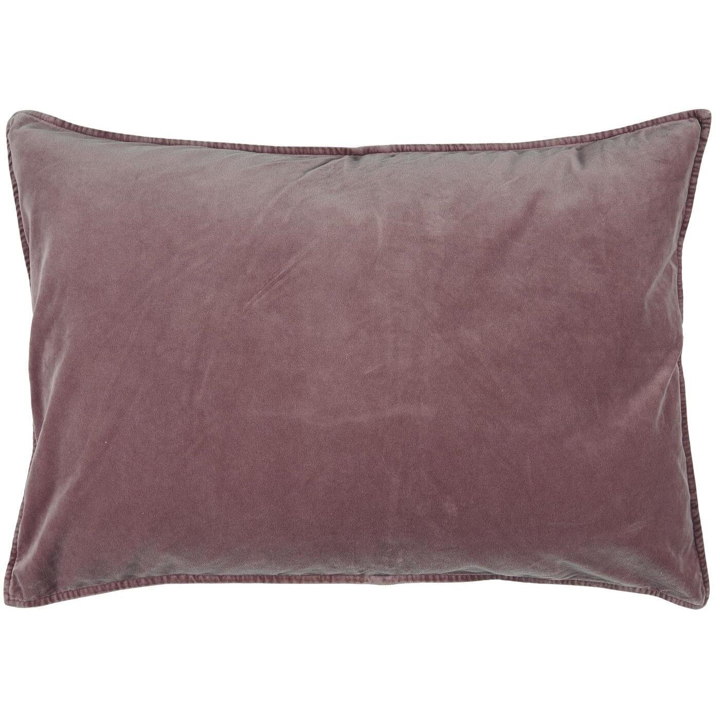 Kissenbezug Velour rechteckig, coral almond 