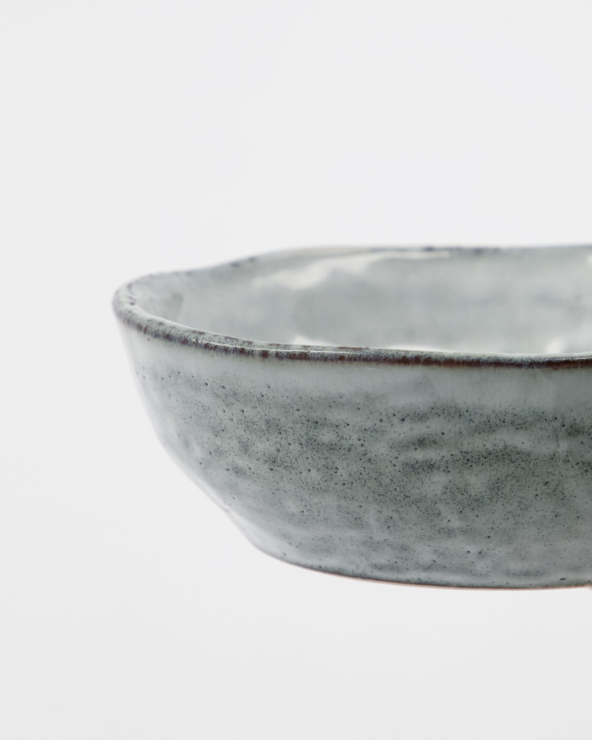 Kleine Schale Rustic, grau