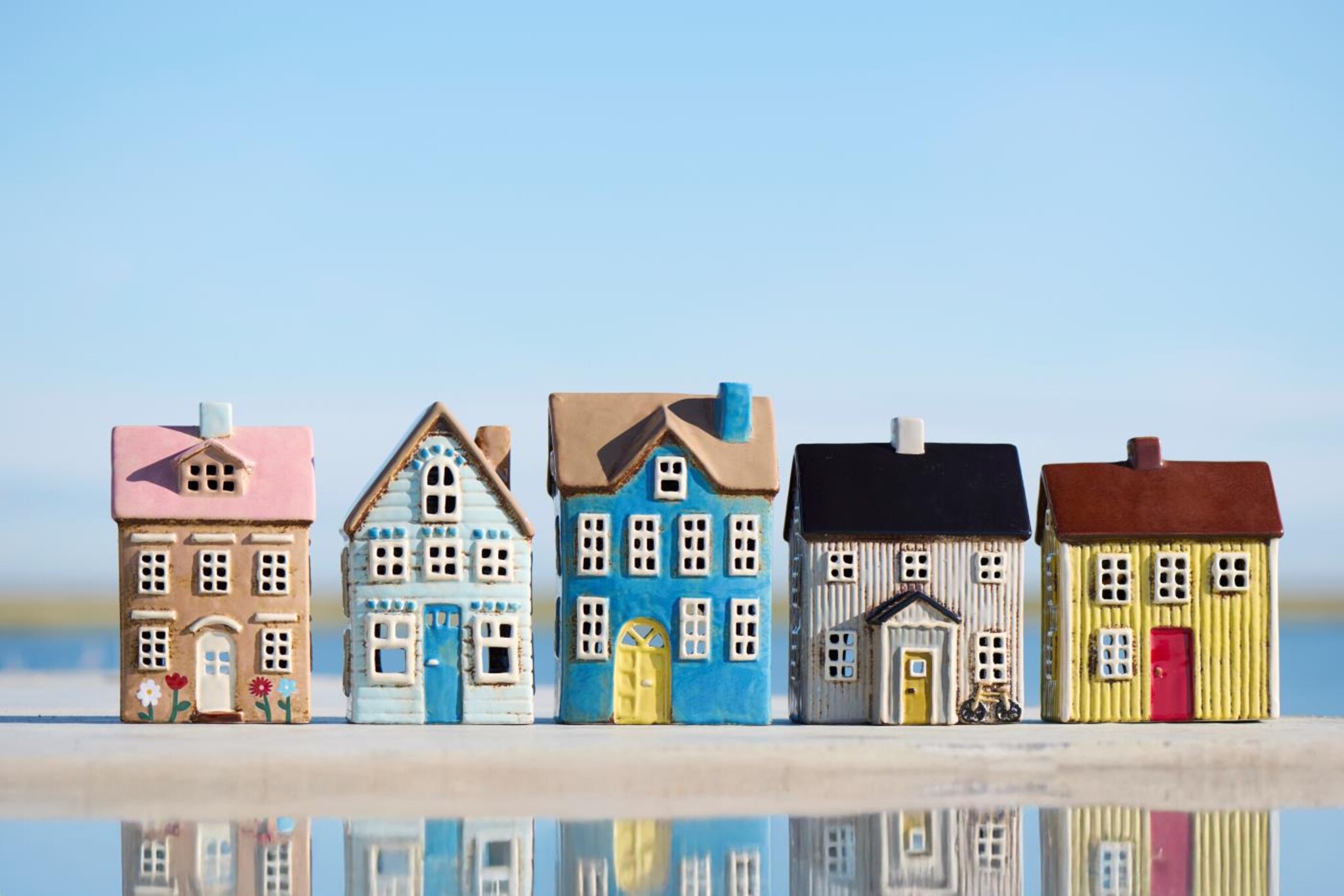 Kleine Stadt am Meer Bild 2