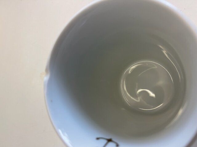 Becher Happy Mug Meer macht glücklich, weiss