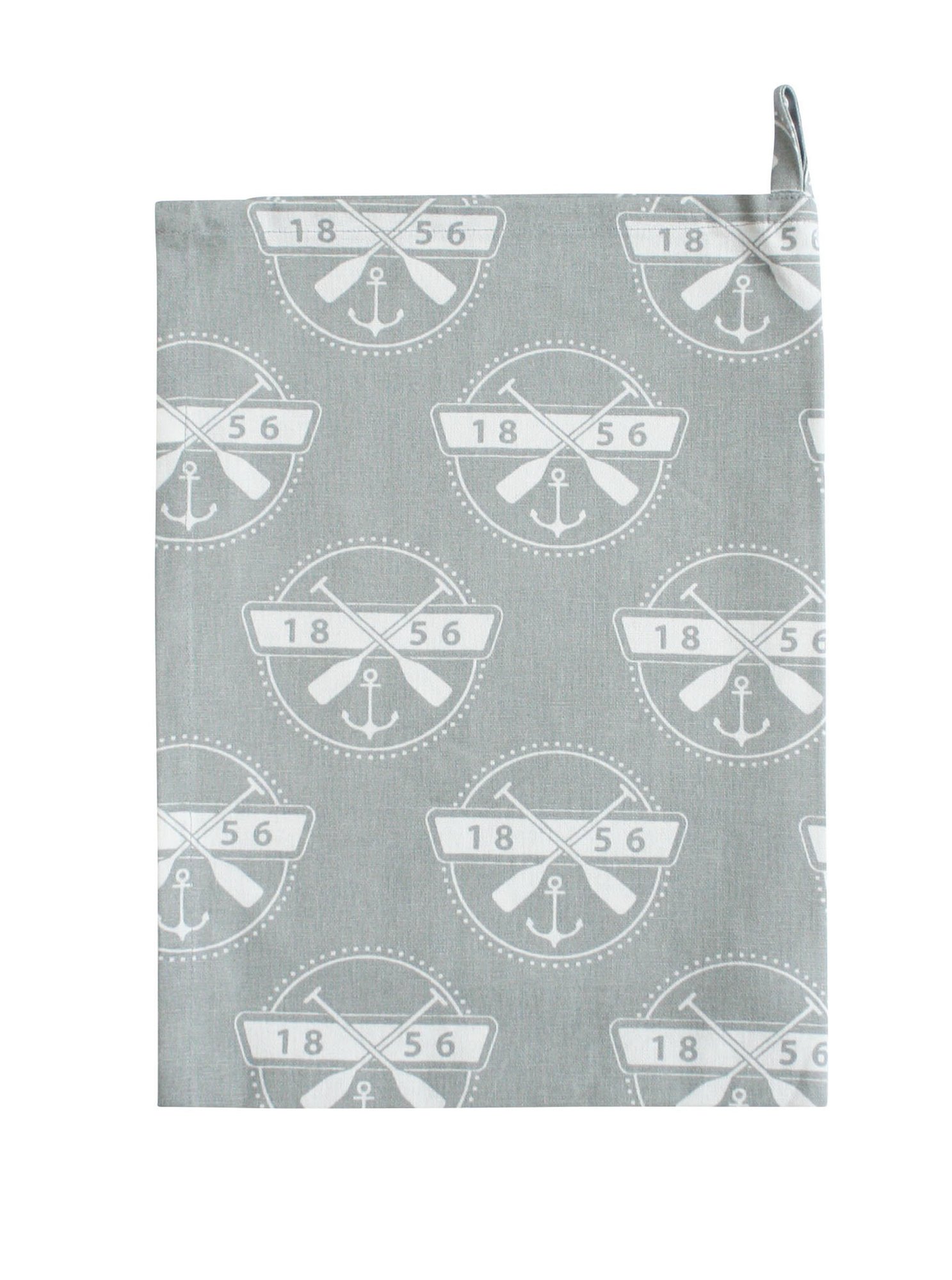 Krasilnikoff Geschirrhandtuch 1856, grau 