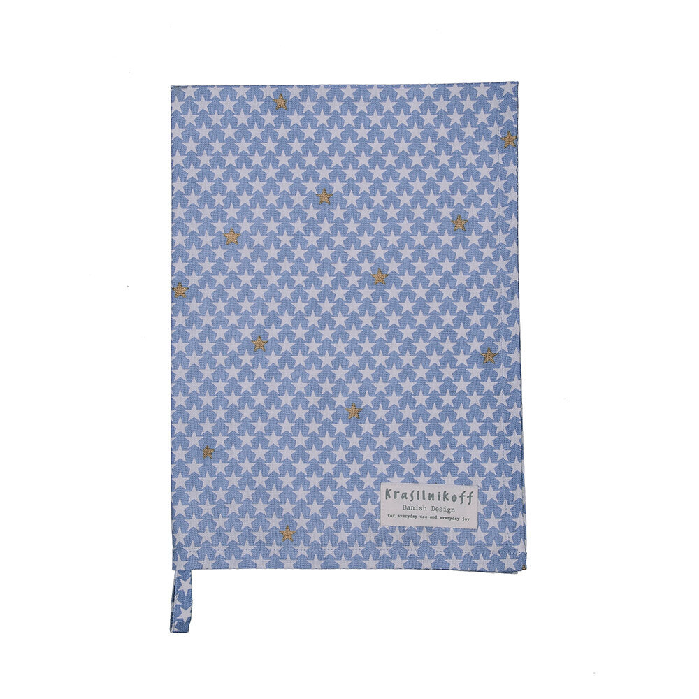 Geschirrhandtuch Happy Stars, blau 