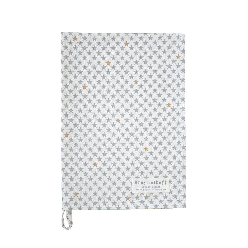 Geschirrhandtuch Happy Stars, weiss 