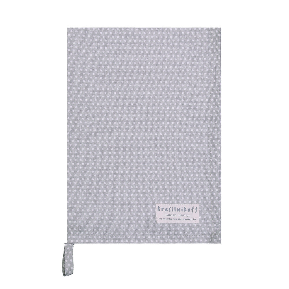 Geschirrhandtuch Micro Dots, grau 