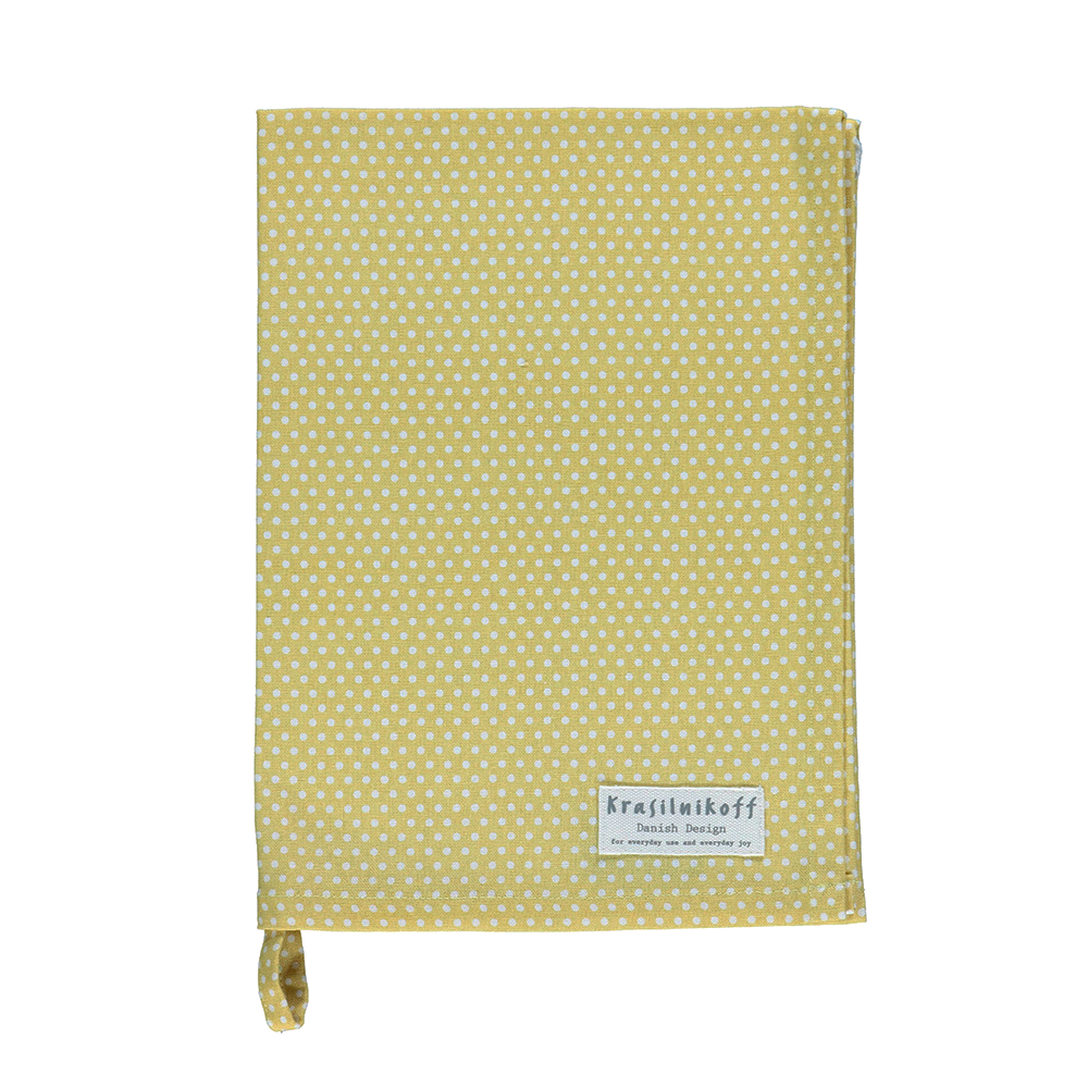 Geschirrhandtuch Micro Dots, gelb 
