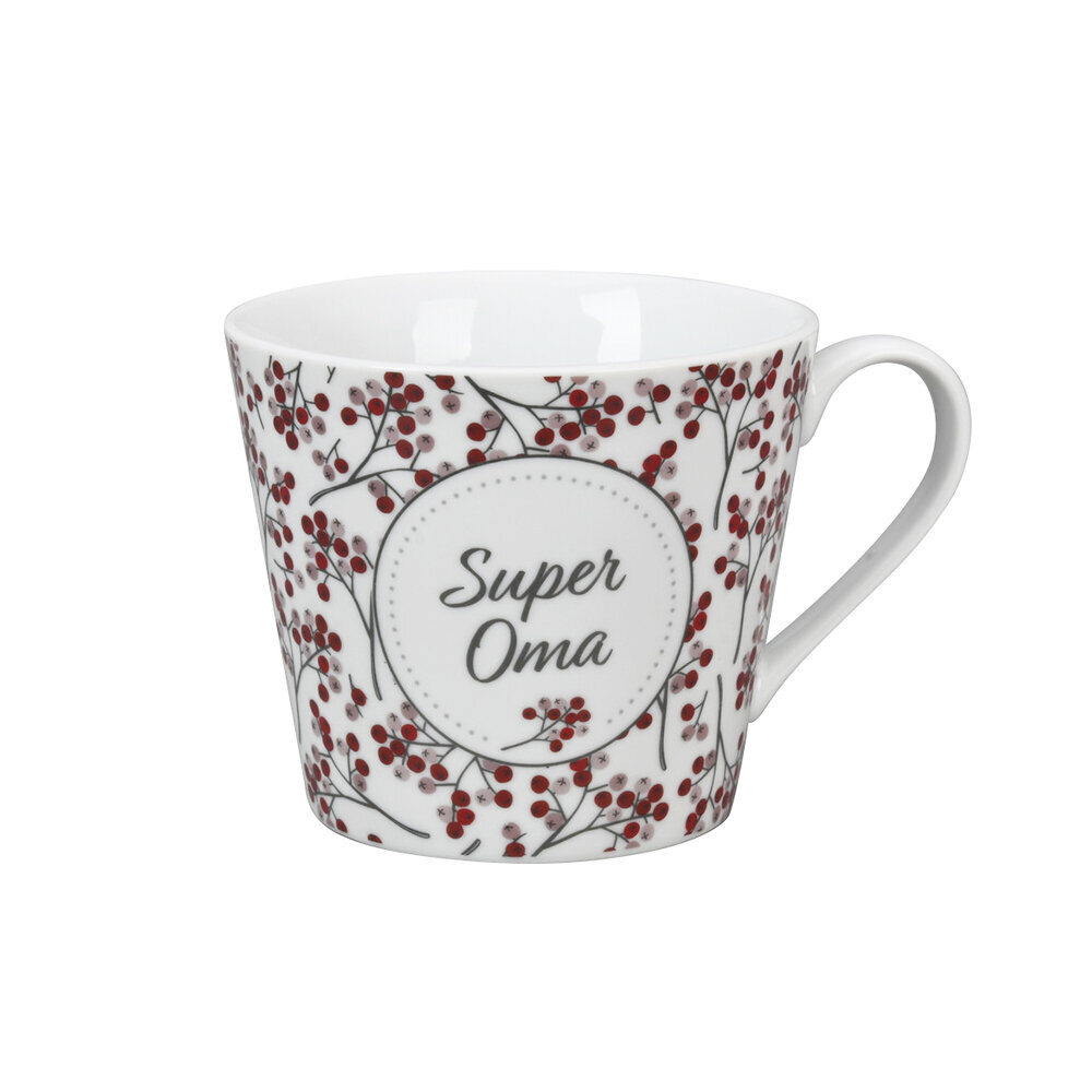 Happy Cup Super Oma colorful, rot 