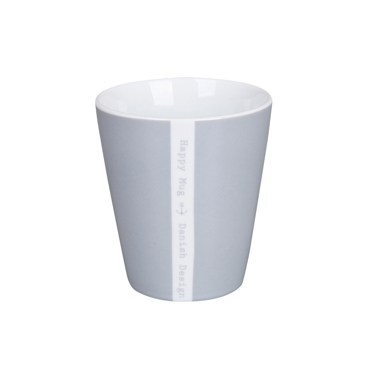 Happy Mug Anchor, grau