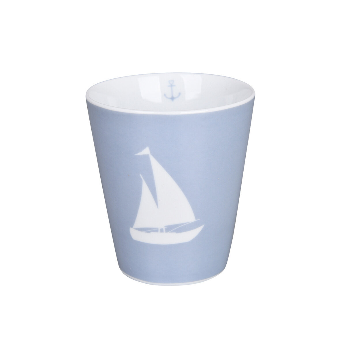 Happy Mug Boat Silhouette, hellblau 