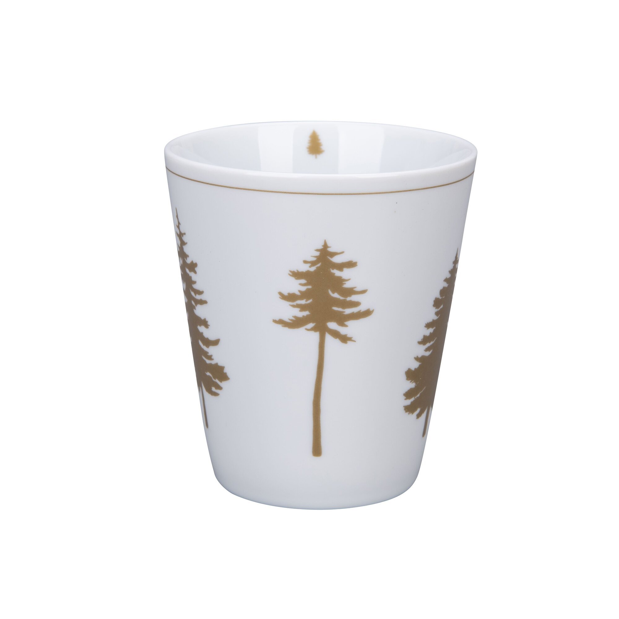 Happy Mug Forest, gold 