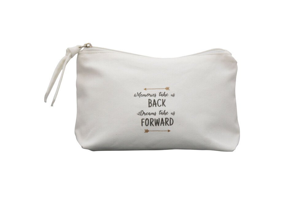 Kosmetiktasche Memories aus Leinen von Krasilnikoff günstig