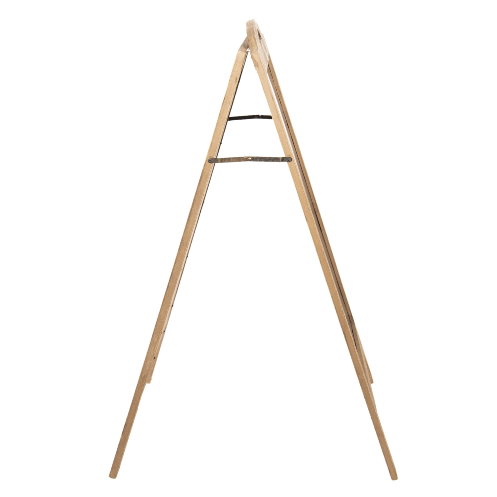 Kreidetafel mit Holzständer, grau 