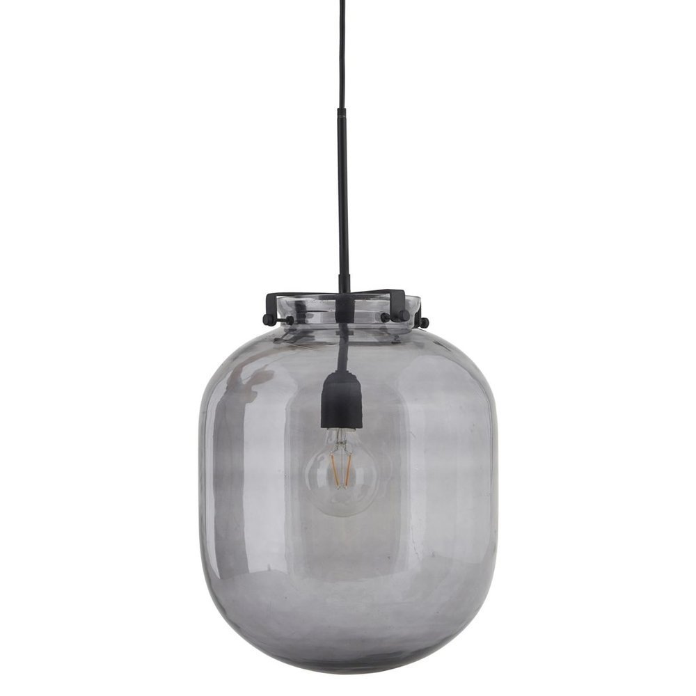 Lampe Ball, grau 