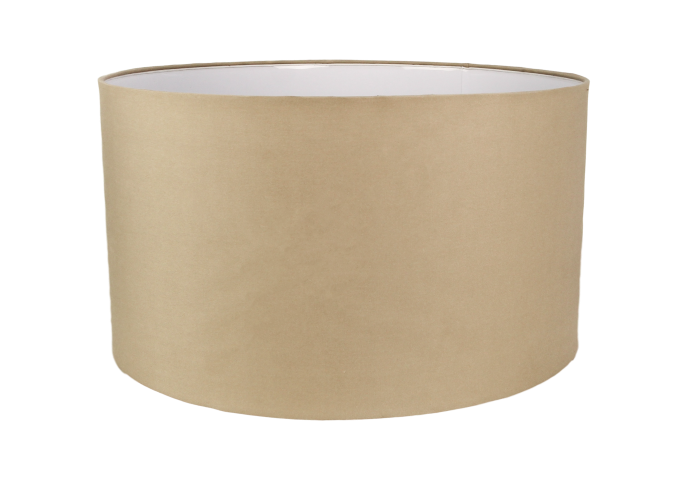 Lampenschirm rund Leinen, sand ø50x28