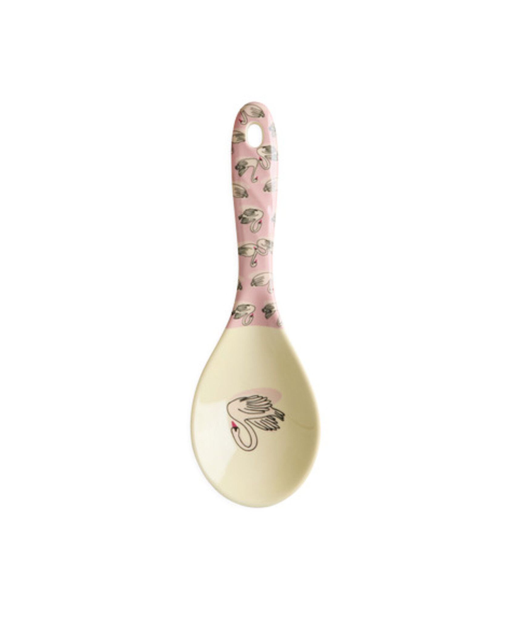 RICE Melamin Salatlöffel mit Bon Vivant 3er, bunt 
