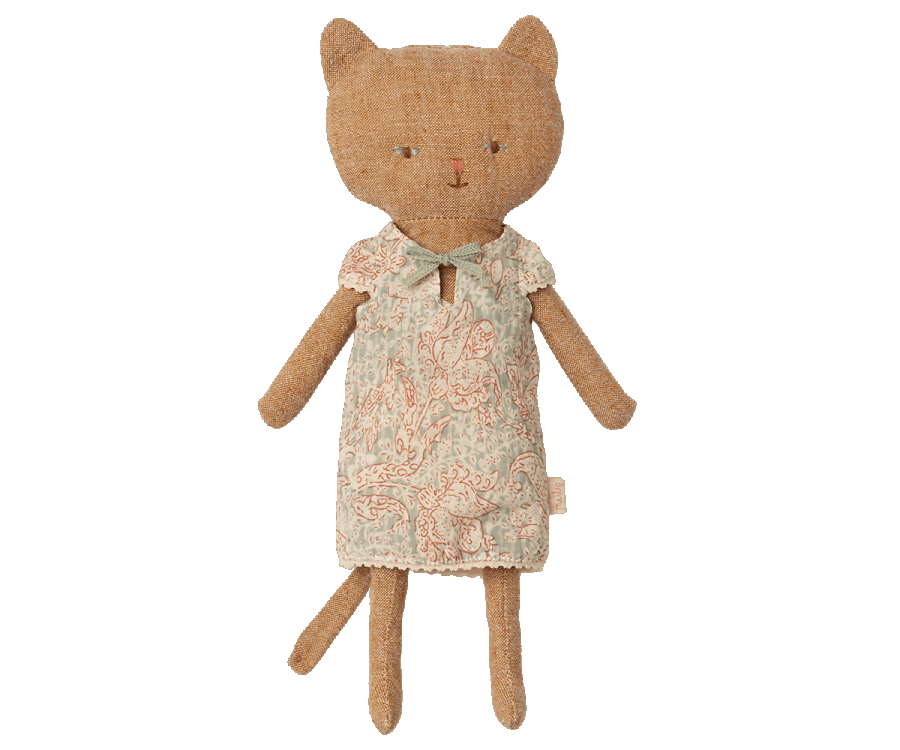 Chatons Katze mit Kleidung, ginger 