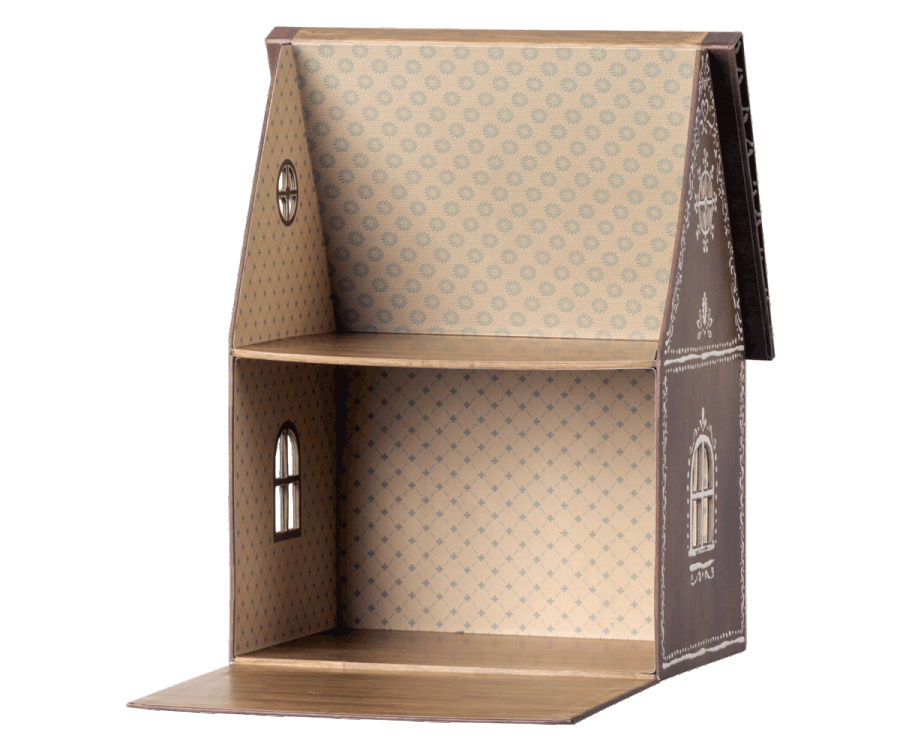 Lebkuchenhaus klein, braun 