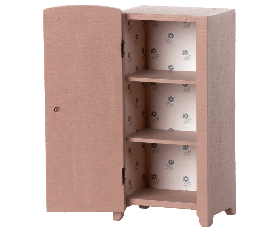 Miniatur Schrank mit Blumendruck,  