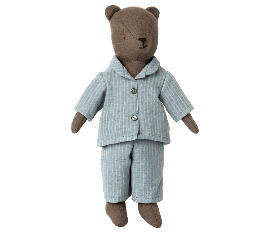 Schlafanzug für Teddy Dad, blau 