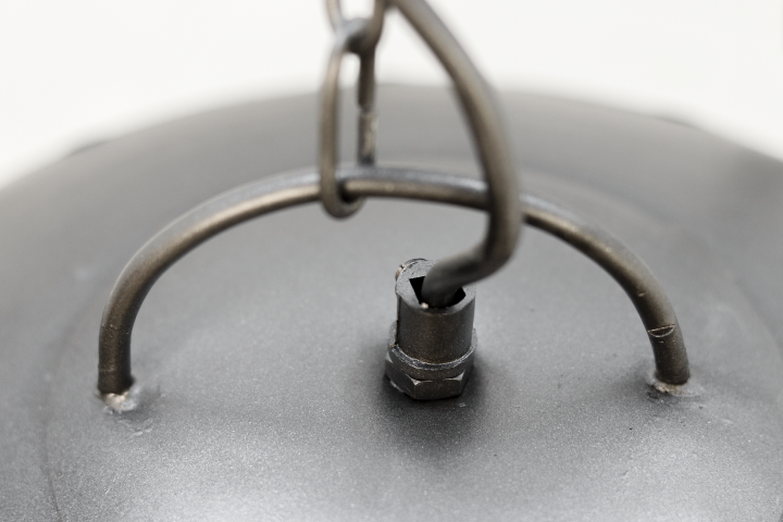 Pendelleuchte Bolt Industrial Design, grau 