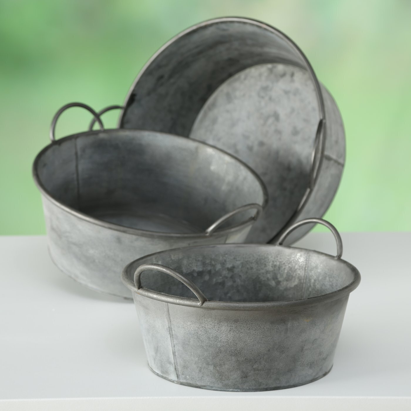 Pflanztöpfe Jackson 3er, grau