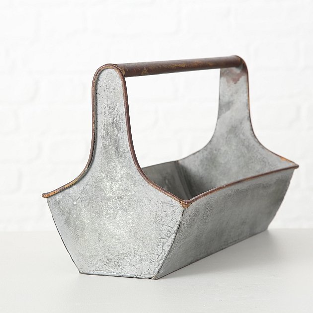 Pflanztopf Carlson 3er, grau 