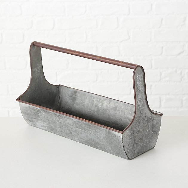 Pflanztopf Carlson 3er, grau 