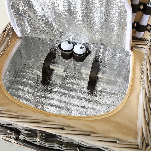 Picknickkorb Ariege, natur 38 x 28 x 18 cm