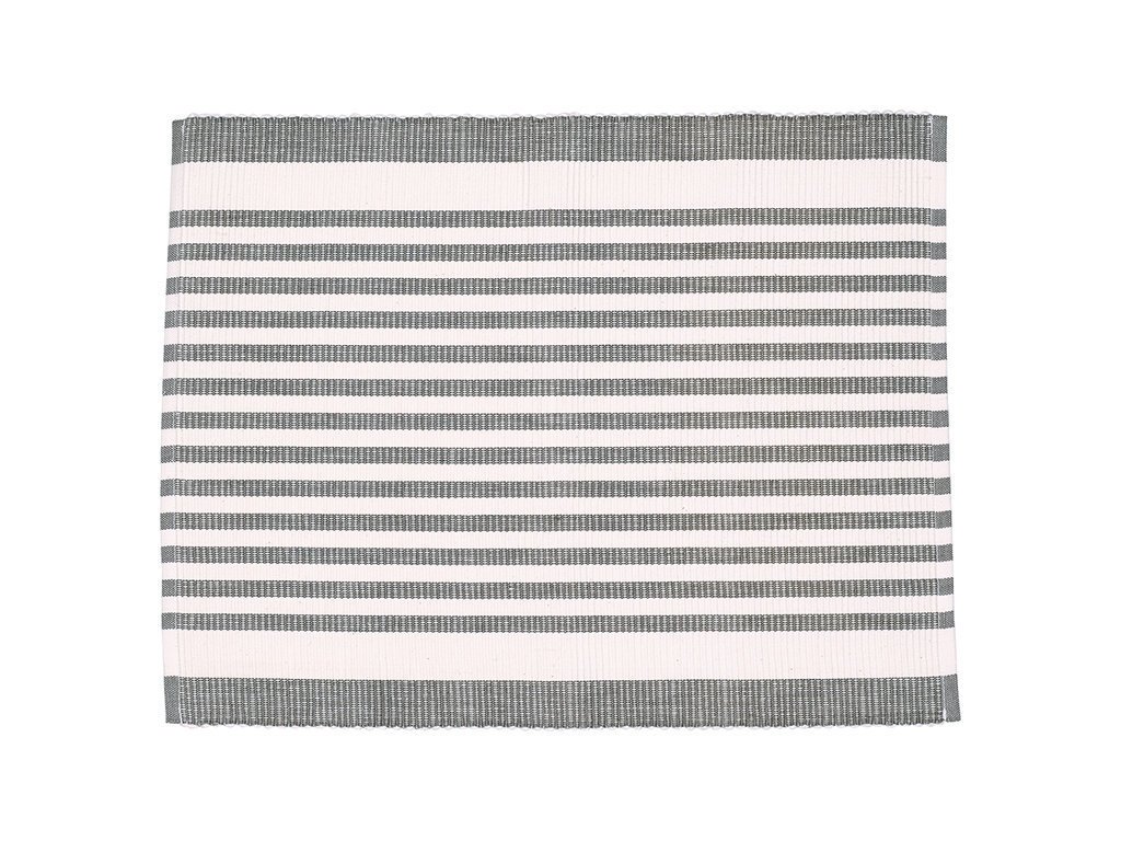 Platzmatte Tischset Alice Stripe, grey 