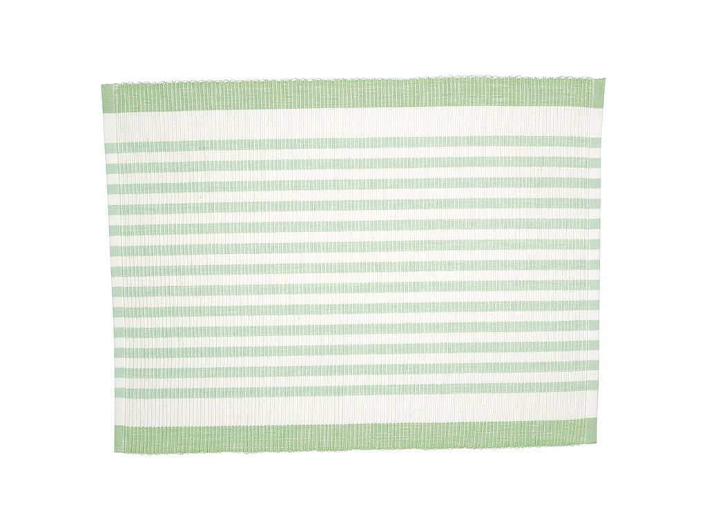 Platzmatte Tischset Alice Stripe, pale green 