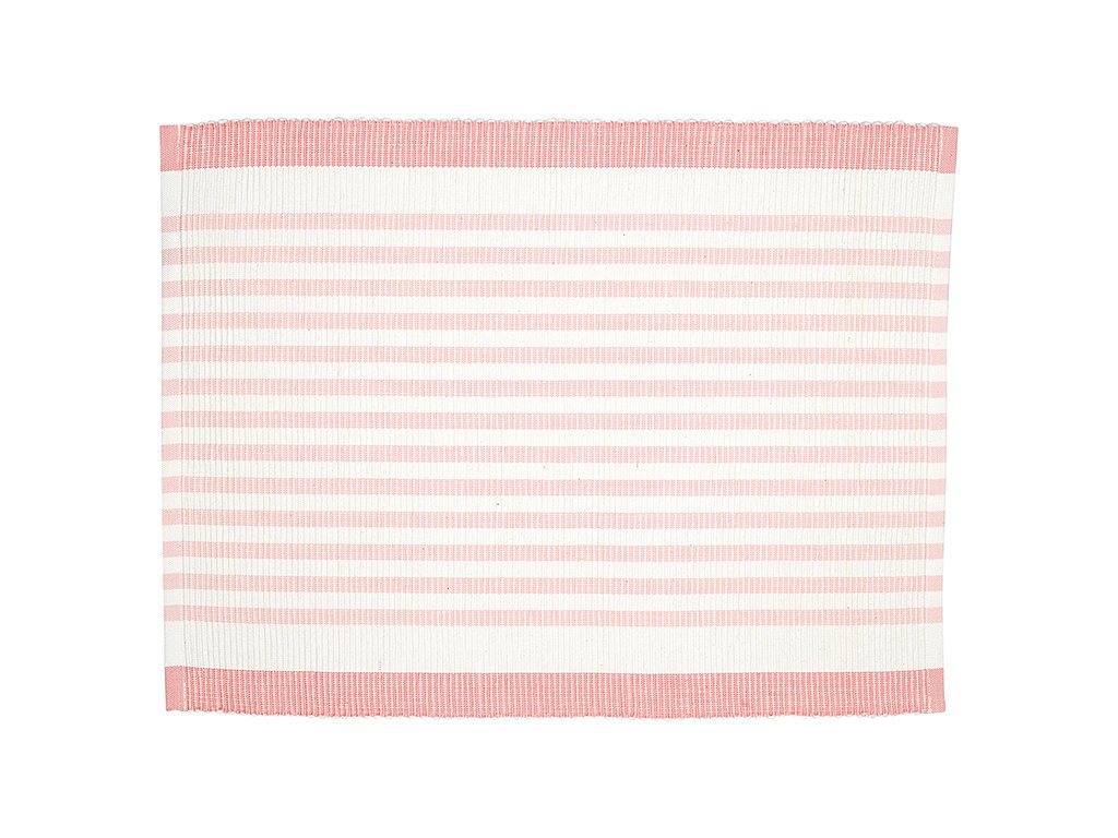 Platzmatte Tischset Alice Stripe, pale pink 