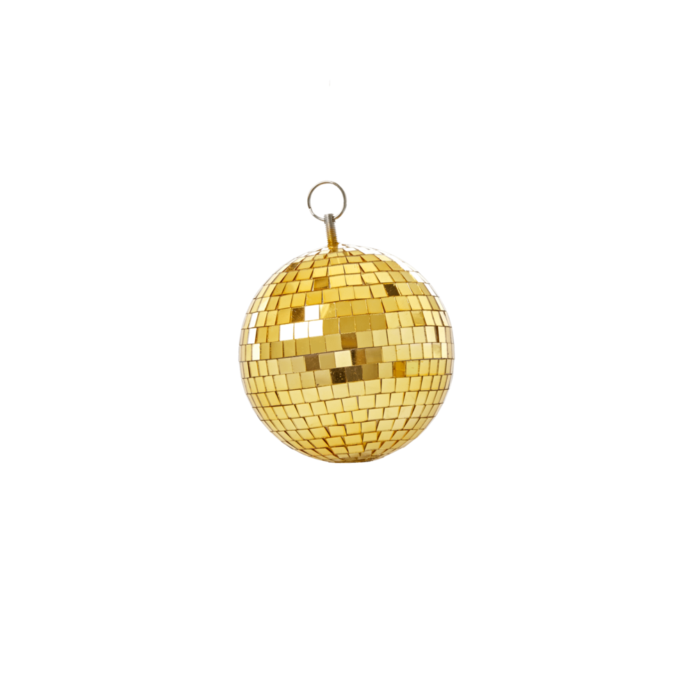 Diskokugel Gold, gold Ø18cm