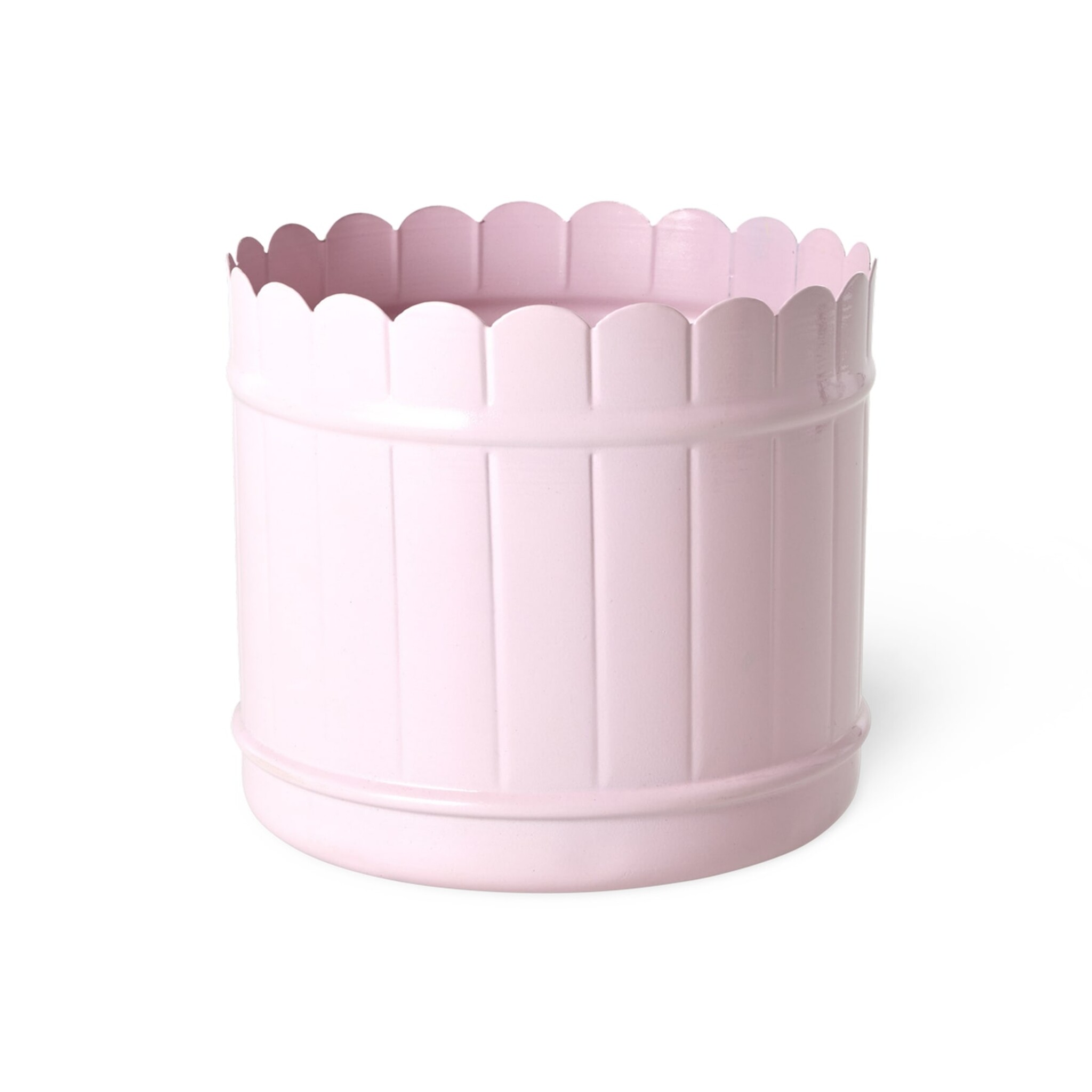 Eisen Blumentopf Hellrosa, rosa 