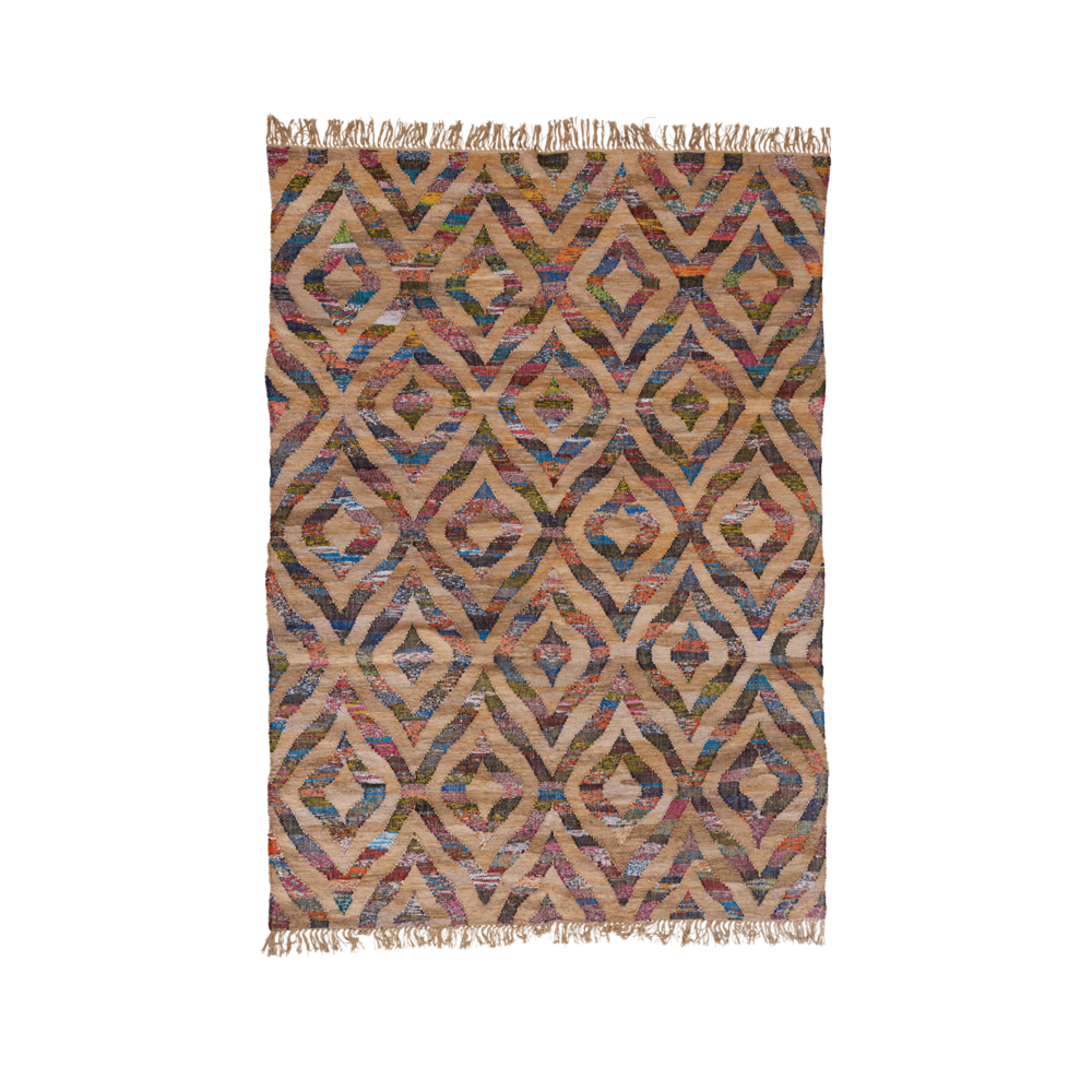 RICE handgemachter Baumwollteppich,  240 x 170cm