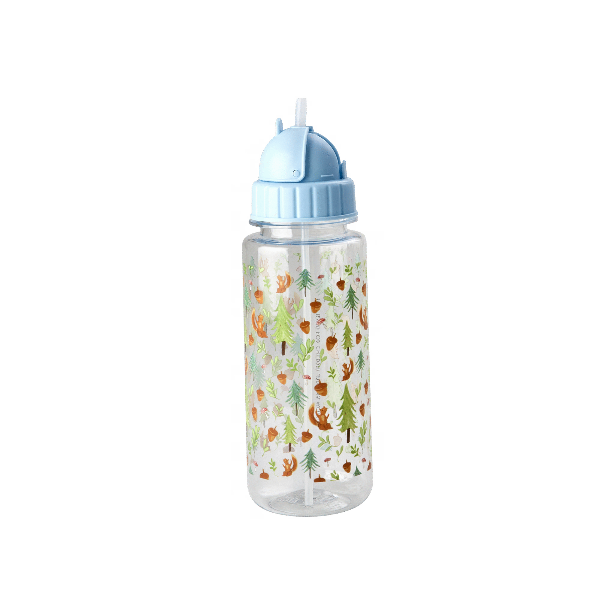 Kinder Trinkflasche Happy Forest, blau