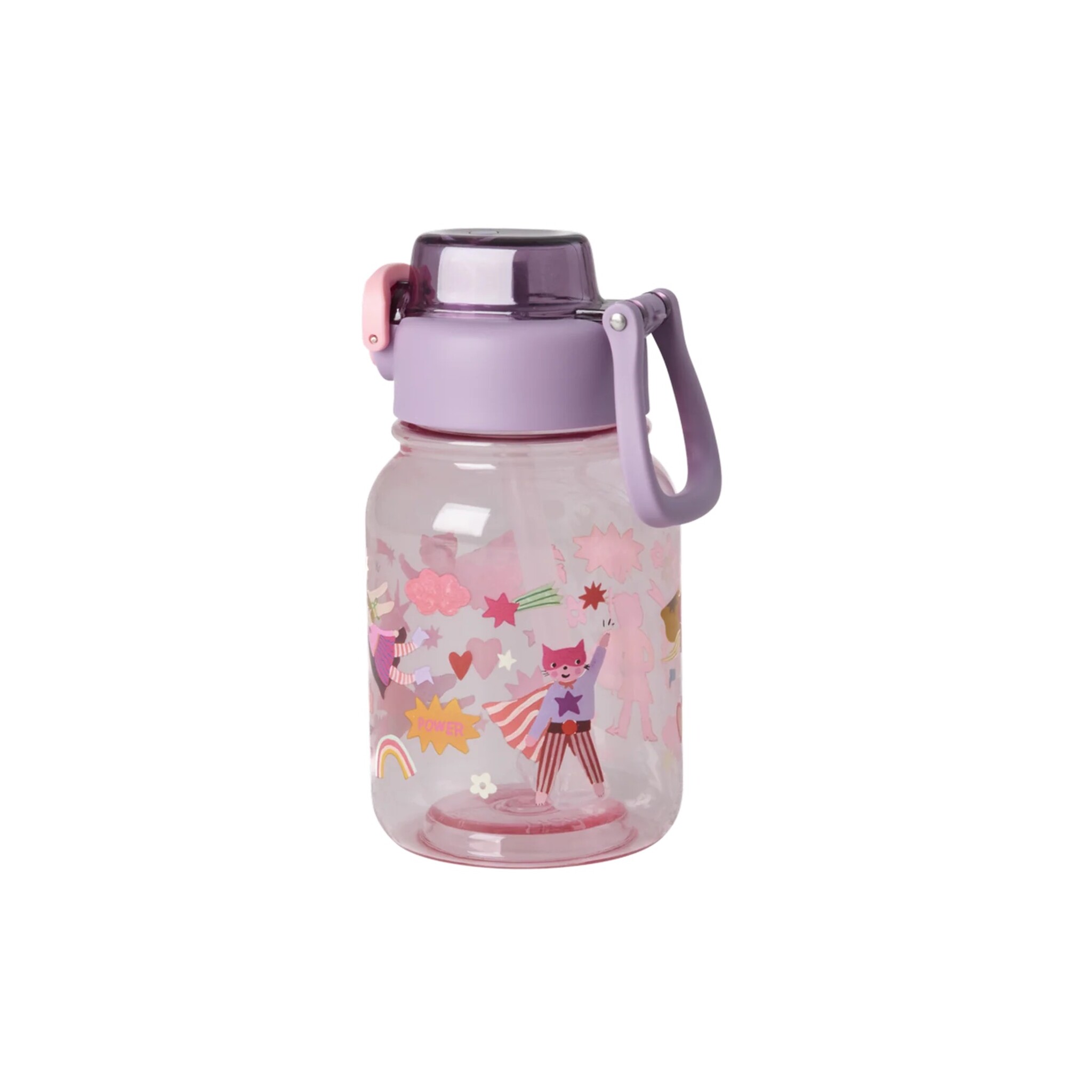 Kinder Trinkflasche Hero 700 ml, pink 