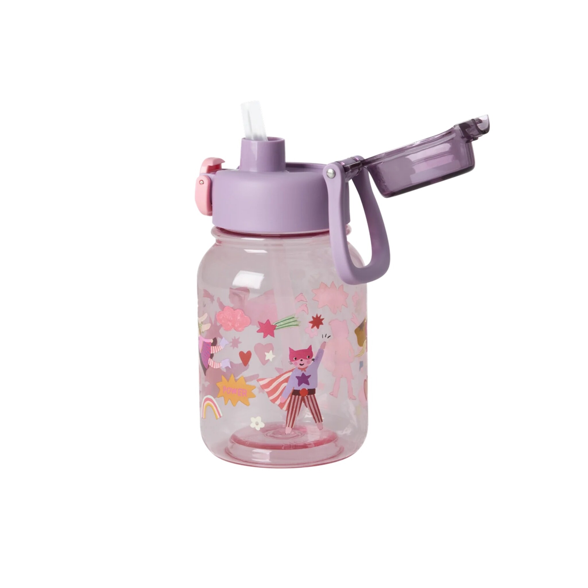 Kinder Trinkflasche Hero 700 ml, pink 