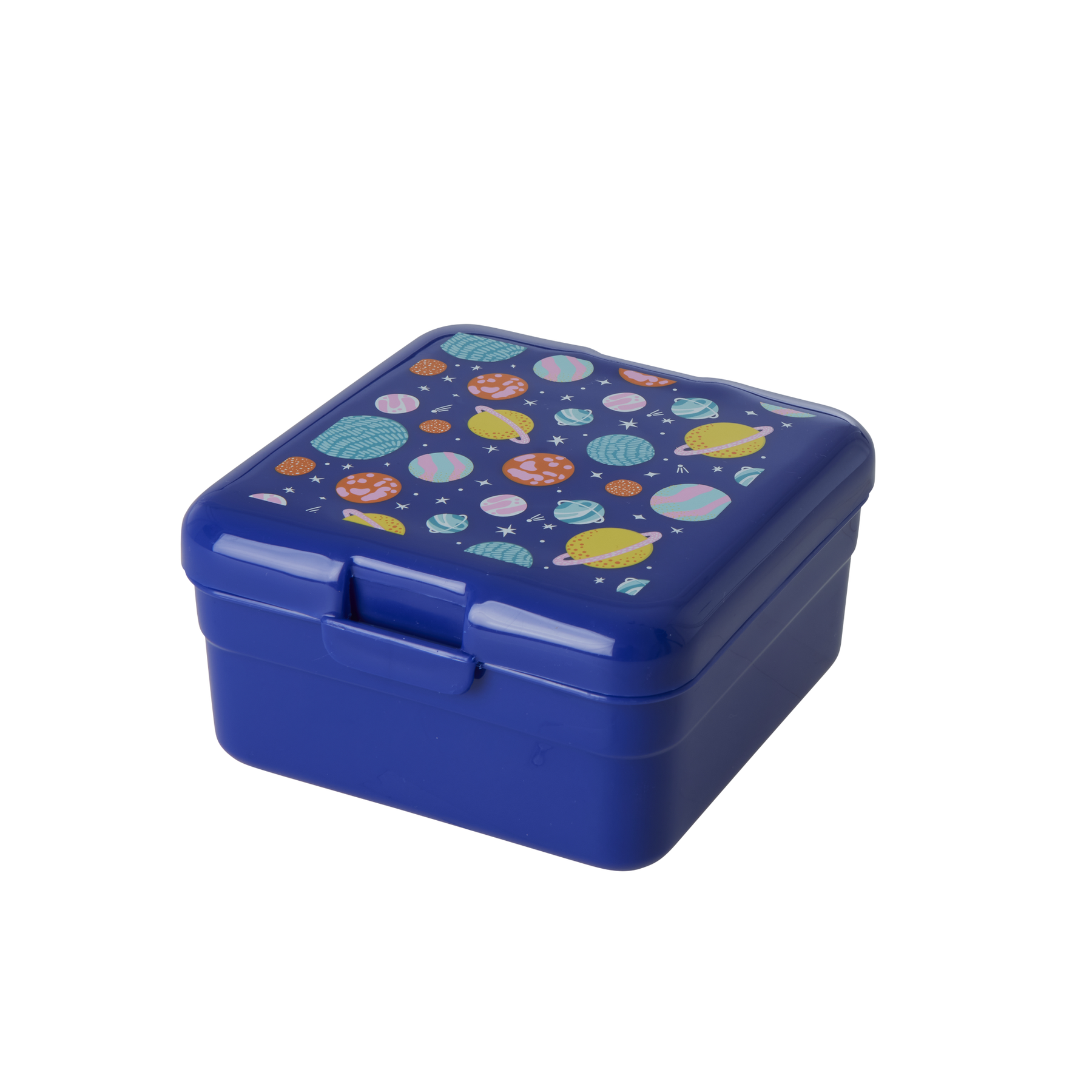 Kleine Brotdose Galaxy, blau 