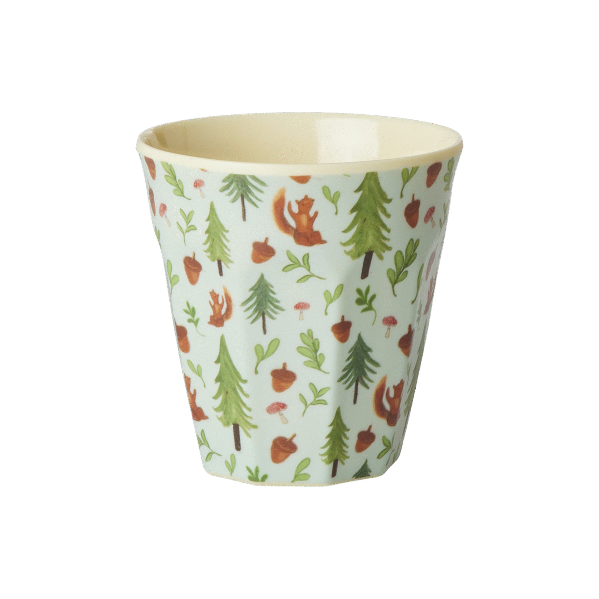 Kinderbecher Happy Forest aus Melamin, blau 160 ml Ø 7 cm, Höhe 7 cm