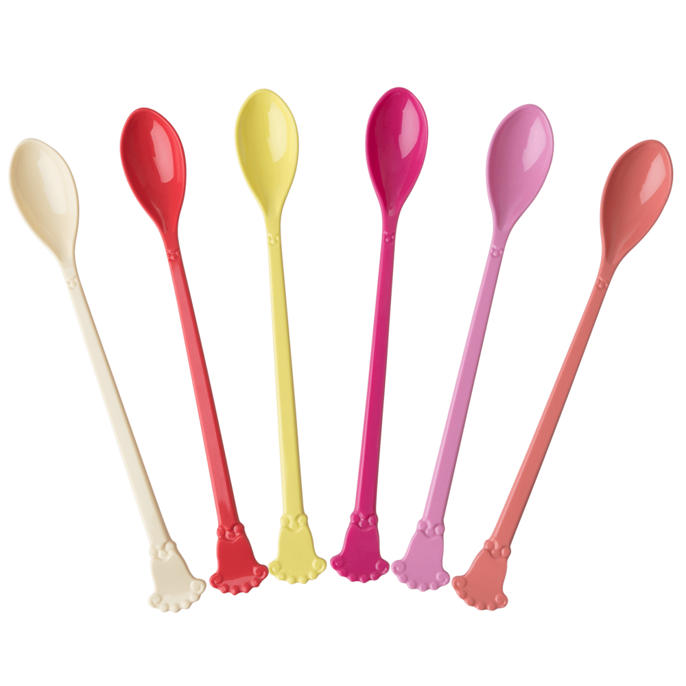 Rice Latte Löffel 6er Set Mit Herz Print Löffel