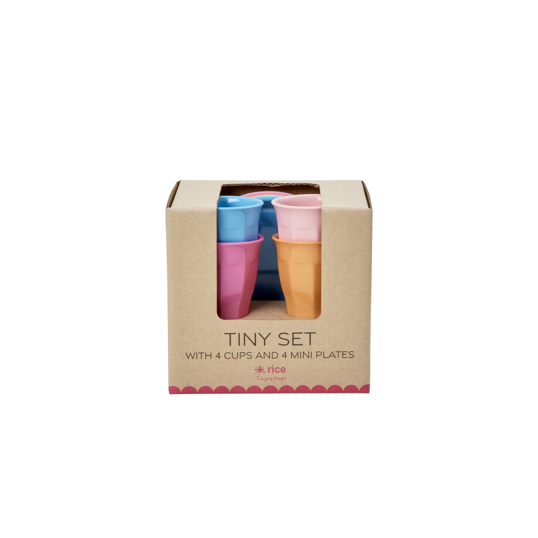 Melamin Mini Set Geschenkbox, diverse Ø 4 cm, H:5 cm