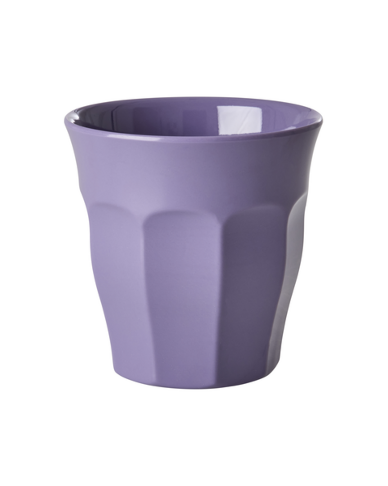 RICE Medium Melamin Becher im 6er Pack - Solid Colors, bunt 