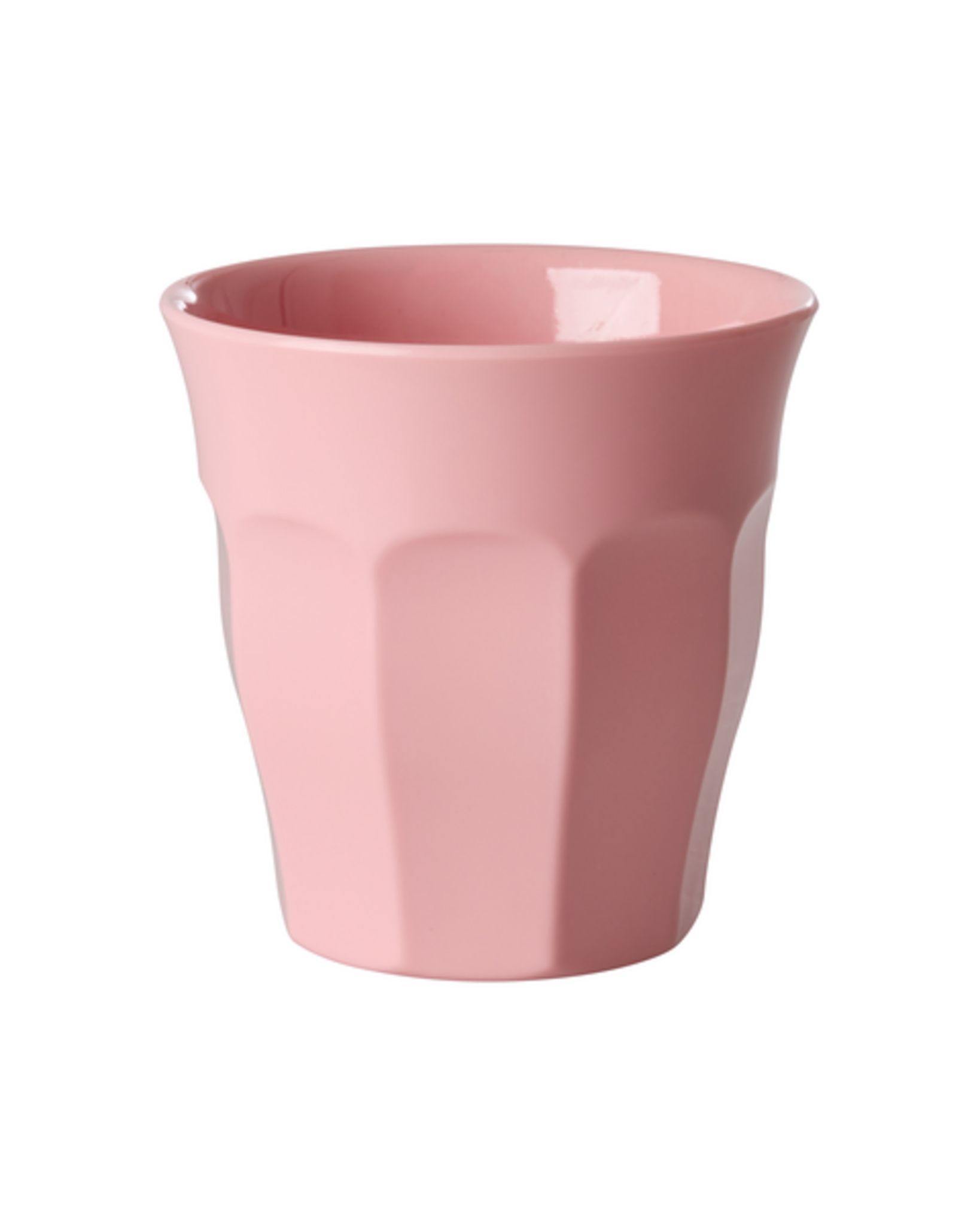 RICE Medium Melamin Becher im 6er Pack - Solid Colors, bunt 