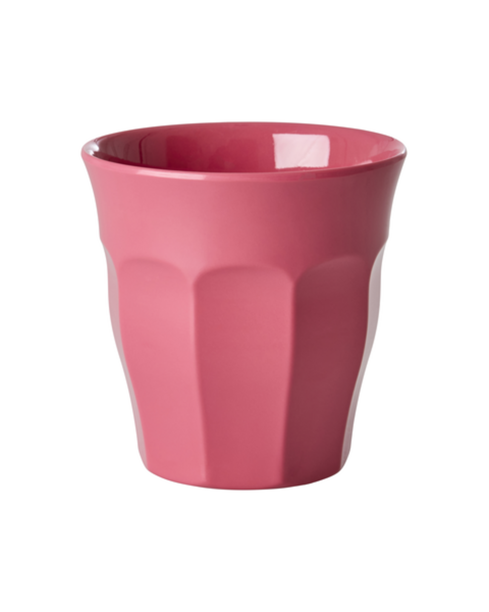 RICE Medium Melamin Becher im 6er Pack - Solid Colors, bunt 