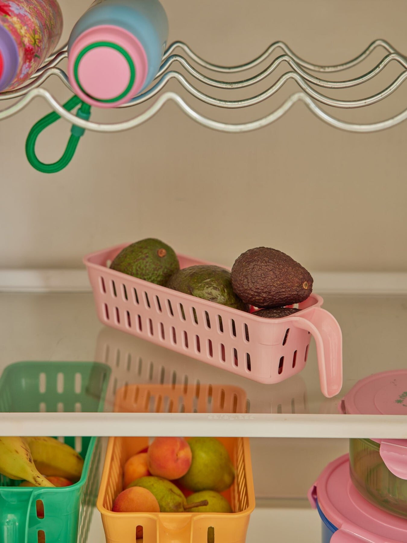 Plastik Lebensmittelbox, rosa 