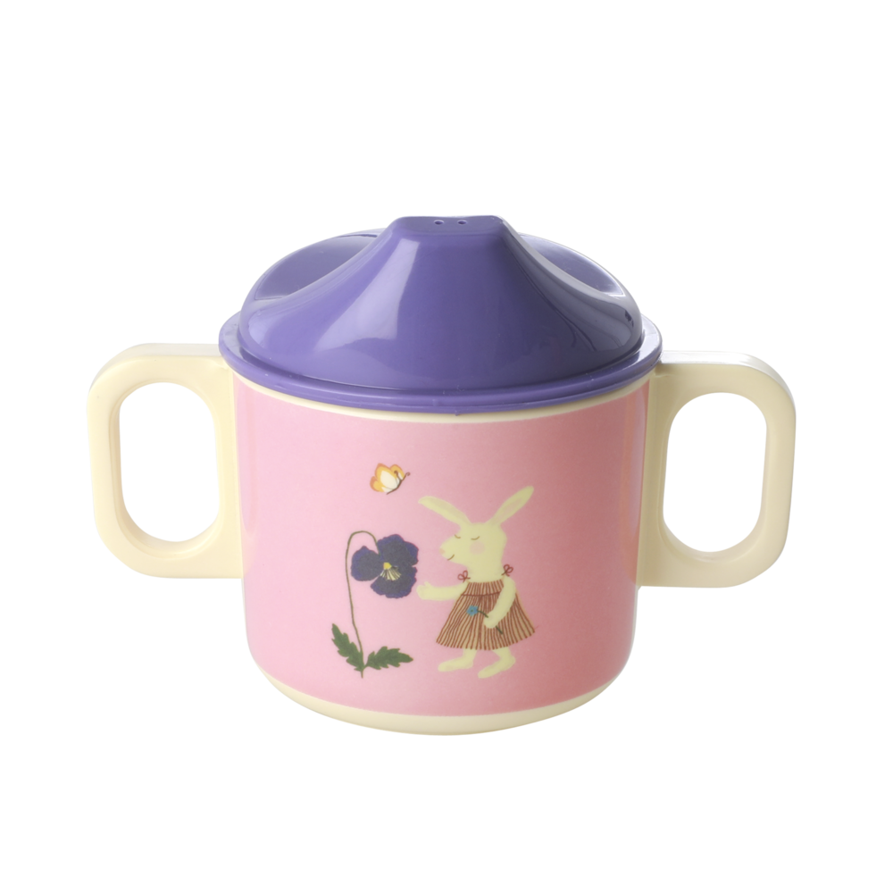 RICE Schnabeltasse Bunny, pink 