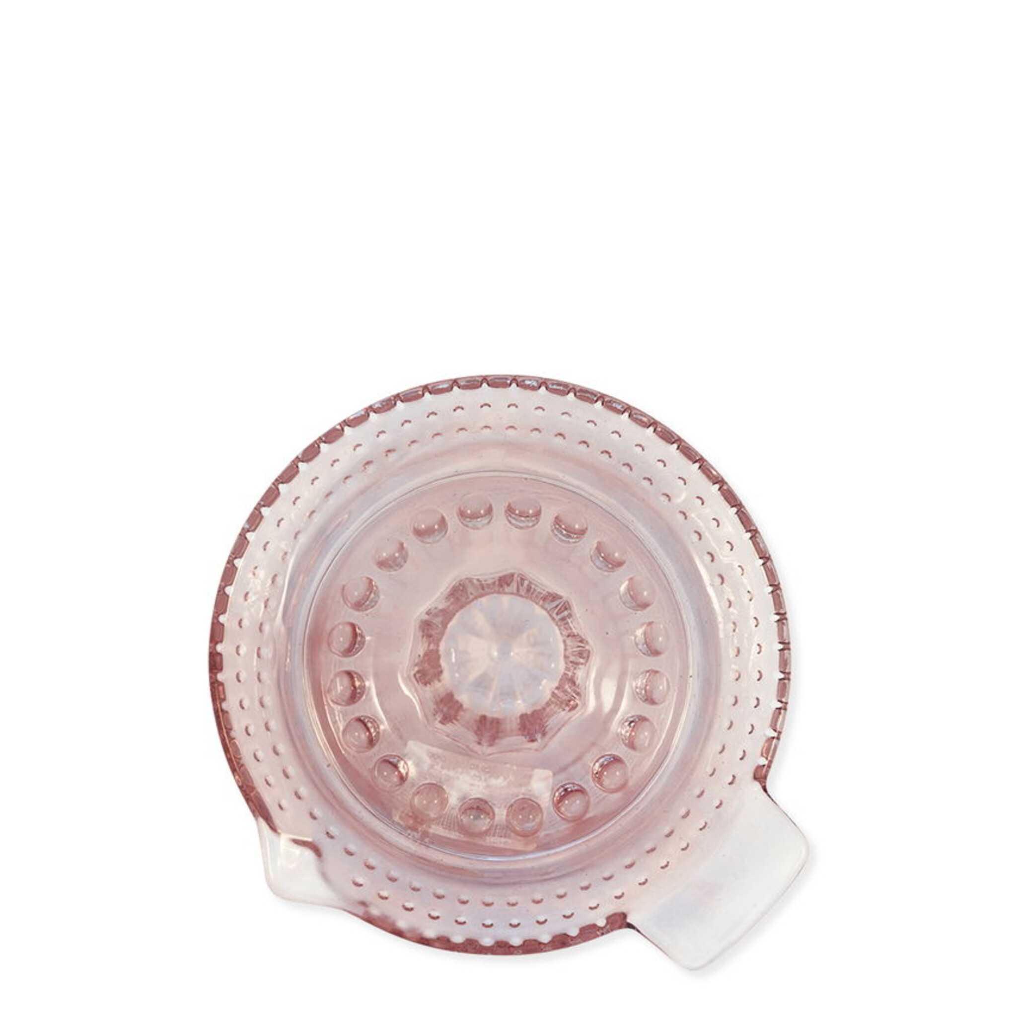 Zitronenpresse aus Glas Alice, pale pink 
